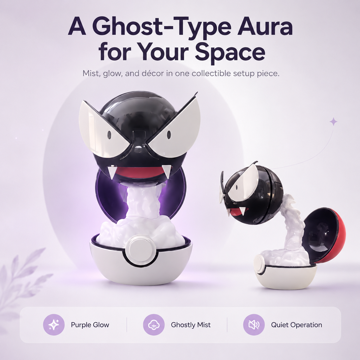 Gastly Aura — LED Mist Humidifier